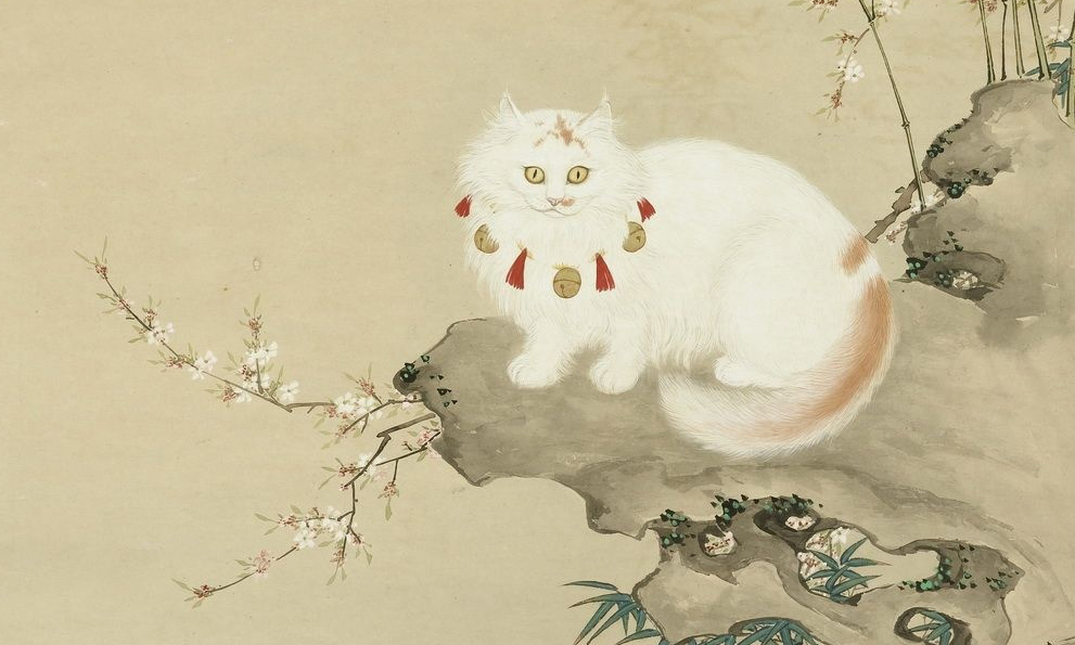 Mèo – biểu tượng tốt lành trong tranh cổ