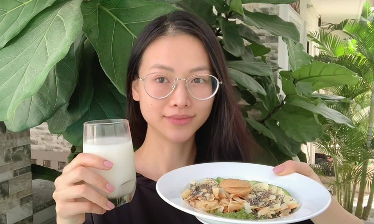 Hoa hậu Phương Khánh gợi ý bữa sáng tối giản